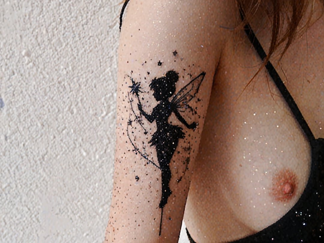 tatouage fée clochette phrase
