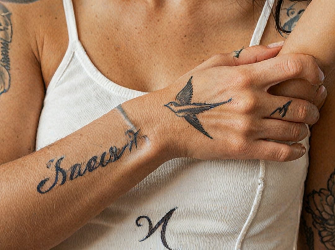 tatouage mot freedom